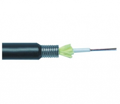 SİNGLE MODE HES 24 Core SLT SM 9/125 Tek Kılıflı Zırhlı Kablo G652 D 1m