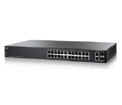 CISCO SLM2024T-EU SG200-26 26-port 2+SFP L2 Gigabit Smart Switch