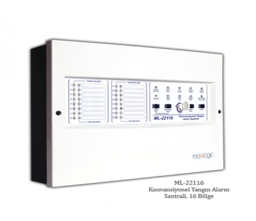 ML-22102	Konvansiyonel yangın alarm santrali, 2 bölge