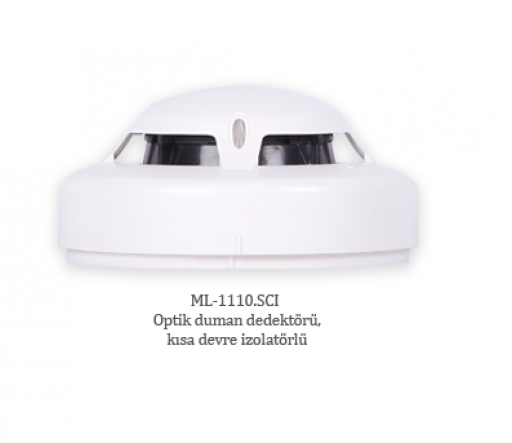 ML-1110.SCI	Optik duman dedektörü, kısa devre izolatörlü