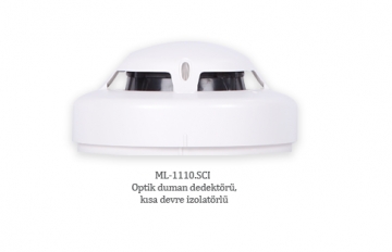 ML-1110.SCI	Optik duman dedektörü, kısa devre izolatörlü